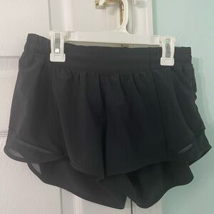 Black lululemon shorts